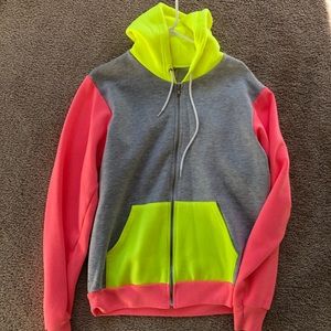 American Apparel Zip Up Hoodie